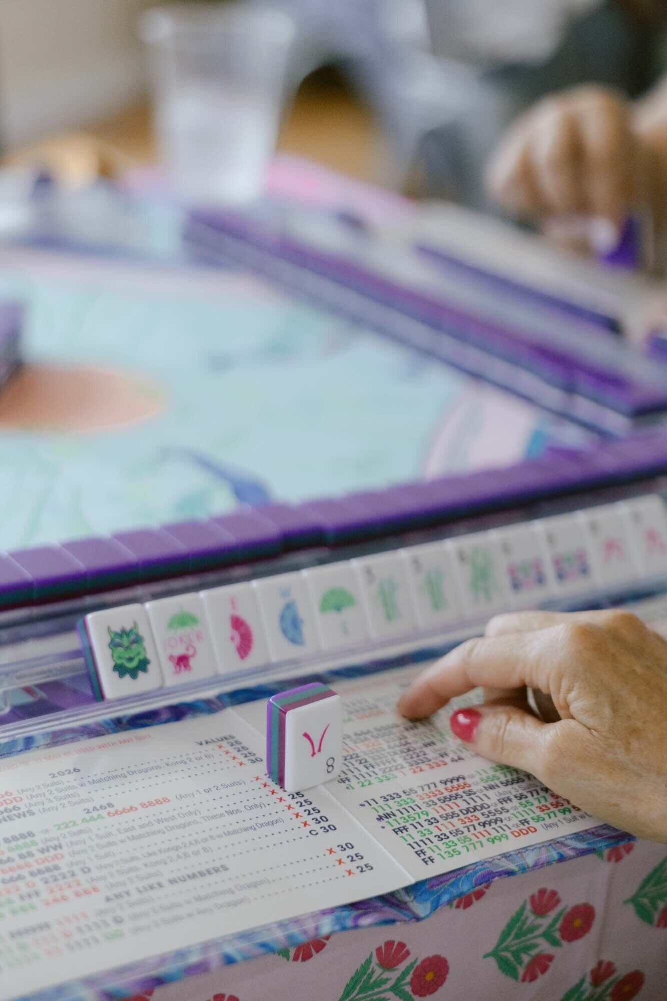 Mahjong gathering on the North Fork.